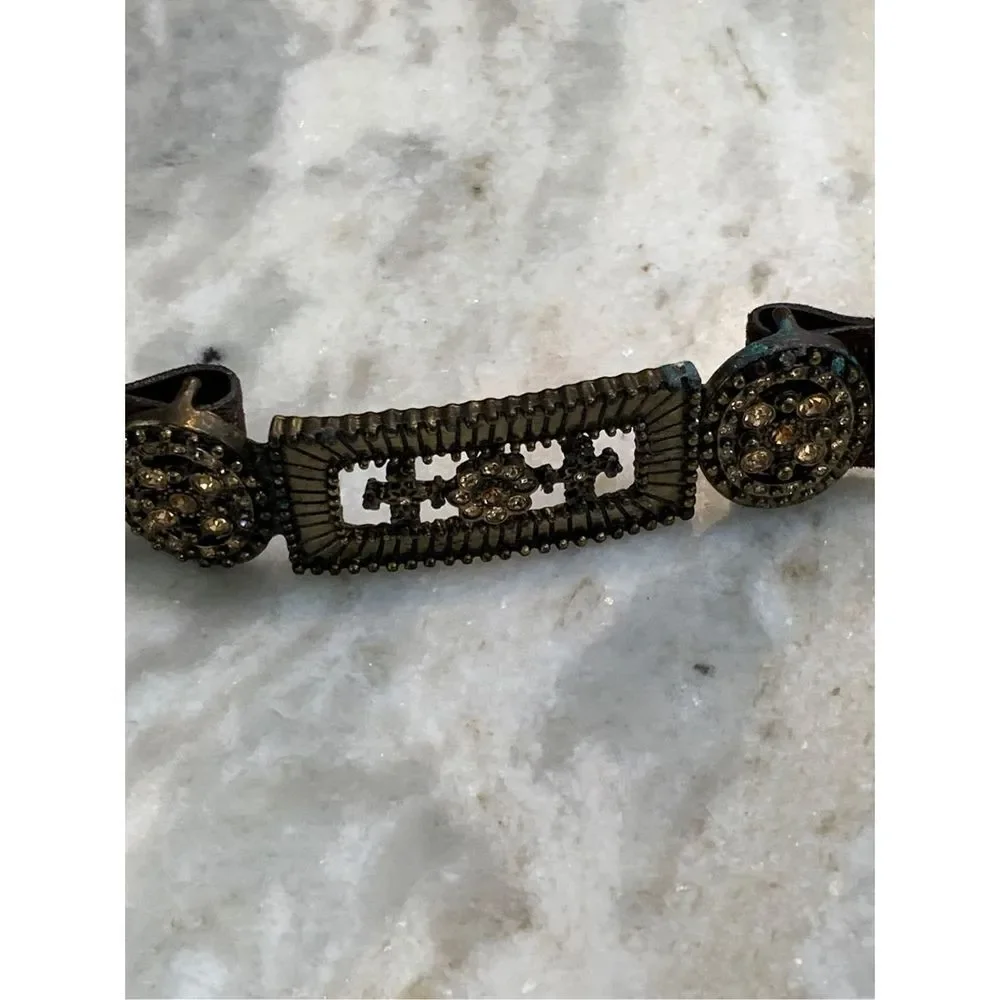 Chico’s Brown Leather Small Belt #Chico's belt #casual #business wear